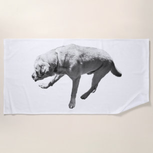 Stride & Silence Beach Towel