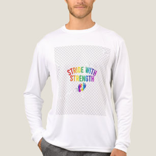Stride with Strength. Tri-Blend Shirt