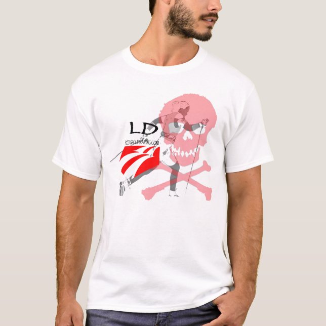Striding Skull T T-Shirt (Front)
