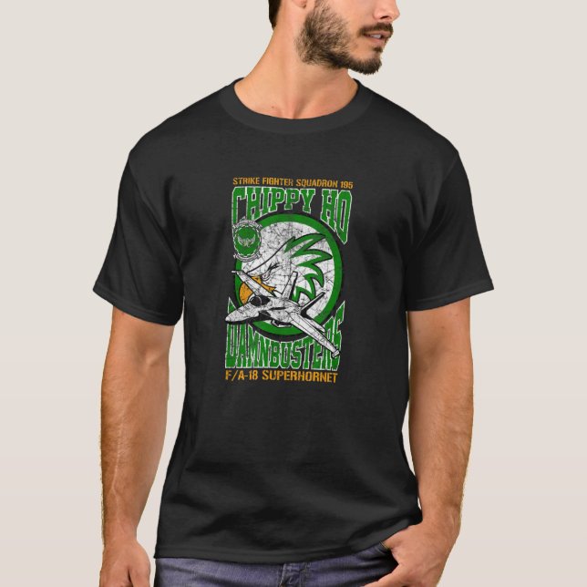 Strike Fighter Squadron 195  VFA 195  T-Shirt (Front)
