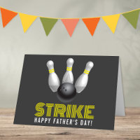 Strike! Modern Bowling Happy Father's Day