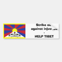 Strike out against injustice -HELP TIBET