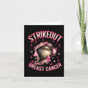 Strike Out Breast Cancer Awareness Sell Player Fig Card