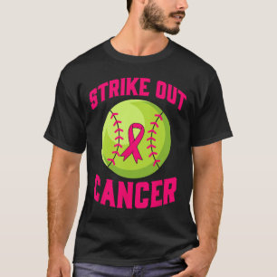 Strike Out Breast Cancer Awareness Softll Fighters T-Shirt