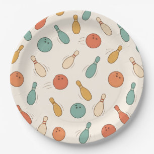 Strike Up Some Fun Bowling Party Kids  Paper Plate