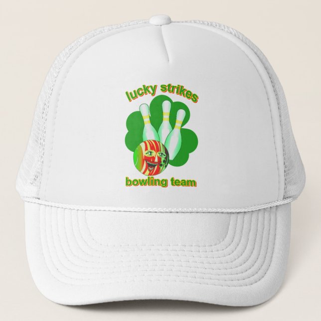 strike with confidence trucker hat (Front)