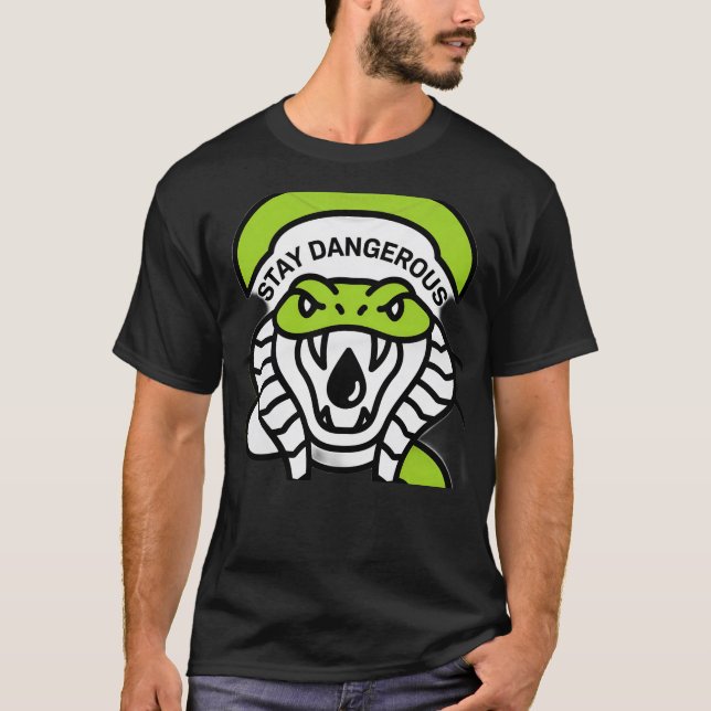 Strike Without Warning Snake Shirt (Front)