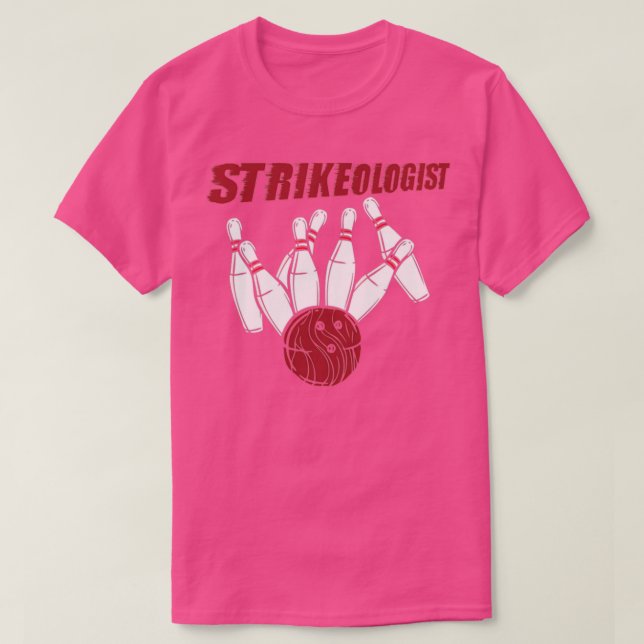 Strikeologist T T-Shirt (Design Front)
