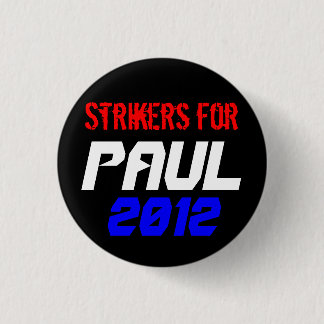 Strikers for Paul 3 Cm Round Badge