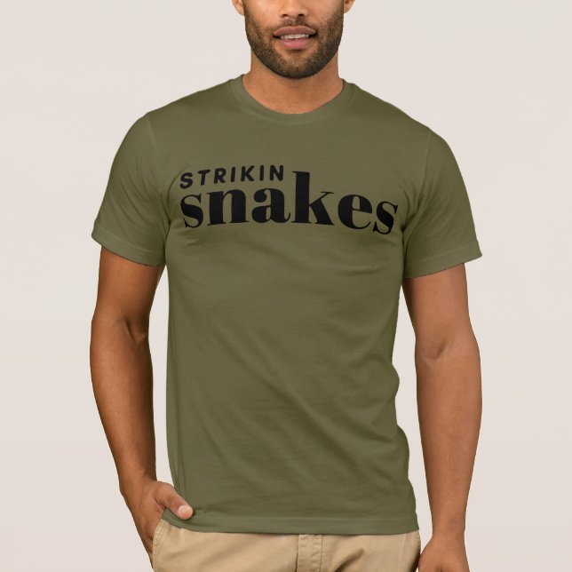 Strikin Snakes T-Shirt (Front)