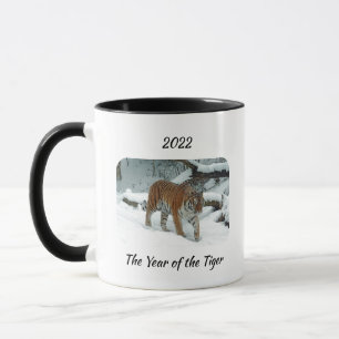 Striking 2022 Year of the Tiger Mug