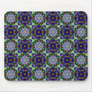 Striking Abstract Mosaic Design - Mouse Pad