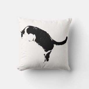 Striking Cat Accent Cushion