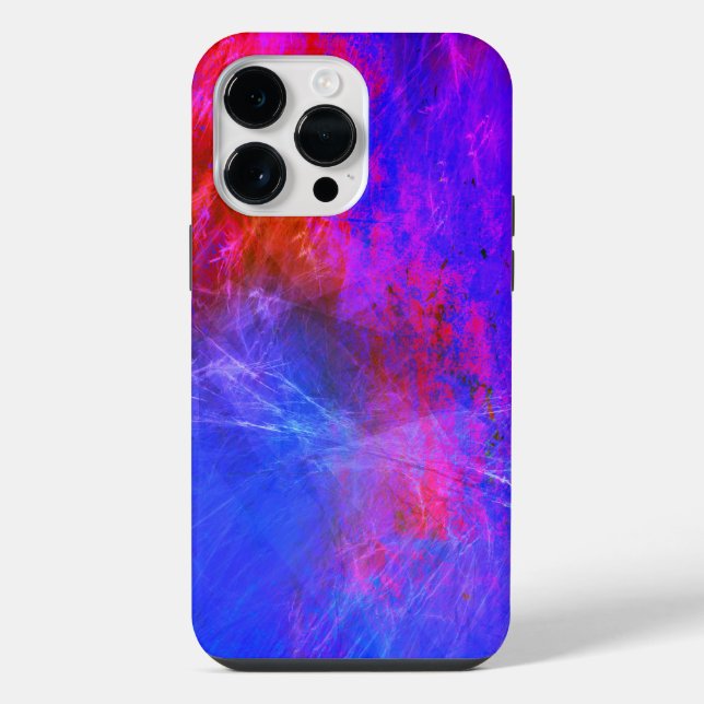 Striking Colourful Abstract iPhone Case (Back)