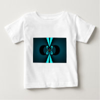 Striking Cutting-Edge Cyan and Black Vector Design