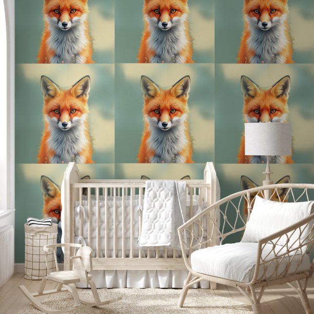 Striking Eyes of a Cunning Red Fox   Wallpaper (Kids)