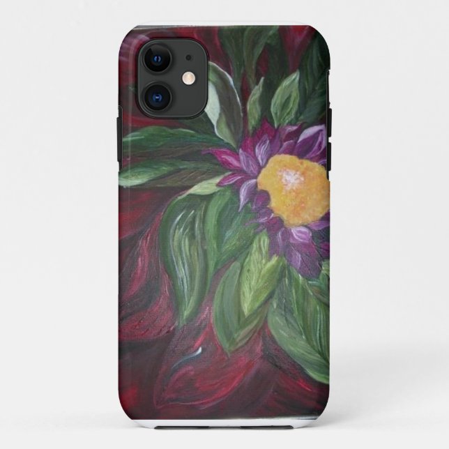 Striking flower case for smartphone, iphone, ipad, (Back)