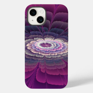 Striking Flower Colourful Abstract Fractal Art Pin Case-Mate iPhone 14 Case