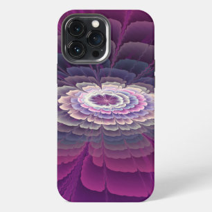 Striking Flower Colourful Abstract Fractal Art Pin iPhone 13 Pro Max Case