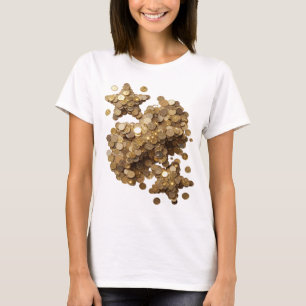 Striking Gold GOLDEN STARS Custom Design T-Shirt