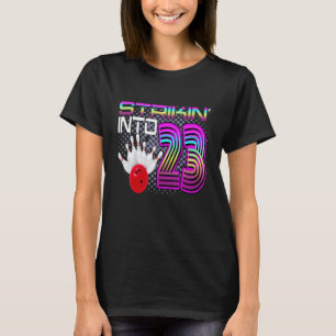 Striking Into 23 Bowling Bowler 23rd Birthday Cele T-Shirt