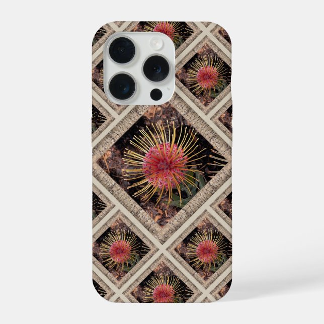 Striking iPhone Case with Stunning Protea (Back)