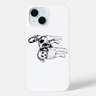 Striking Lines Guard Festive Holiday Phone Art iPhone 15 Case