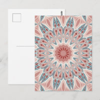 Striking Modern Kaleidoscope Mandala Fractal Art