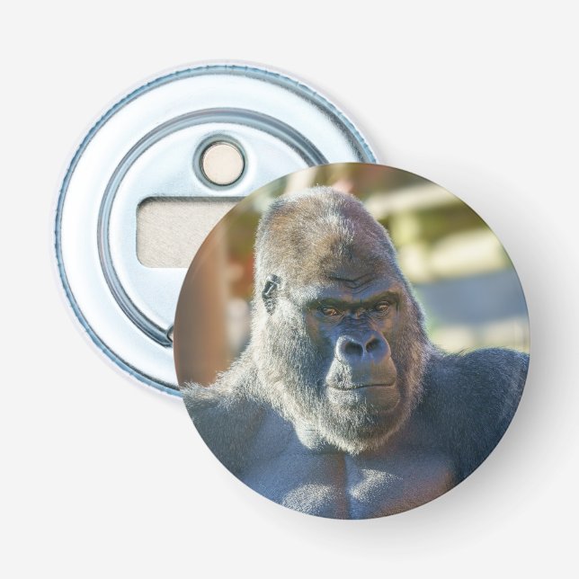 Striking Silverback Bottle Opener (Front)