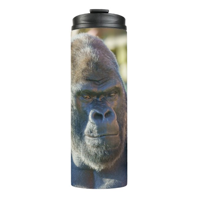 Striking Silverback Coffee Thermal Tumbler (Front)