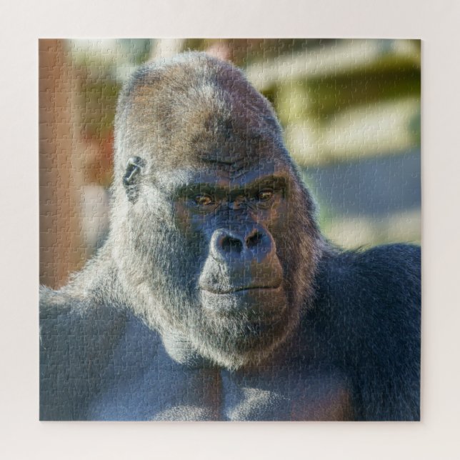 Striking Silverback Jigsaw Puzzle (Vertical)