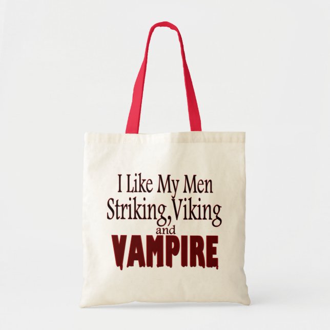 Striking Viking Vampires Tote Bag (Front)