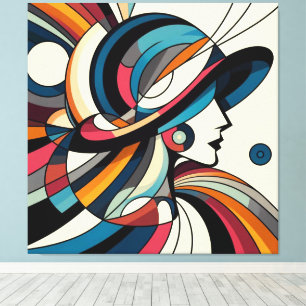Striking Visual Artwork #10 Canvas Print