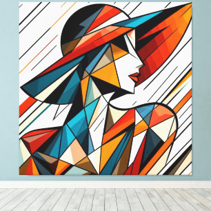 Striking Visual Artwork #13 Canvas Print