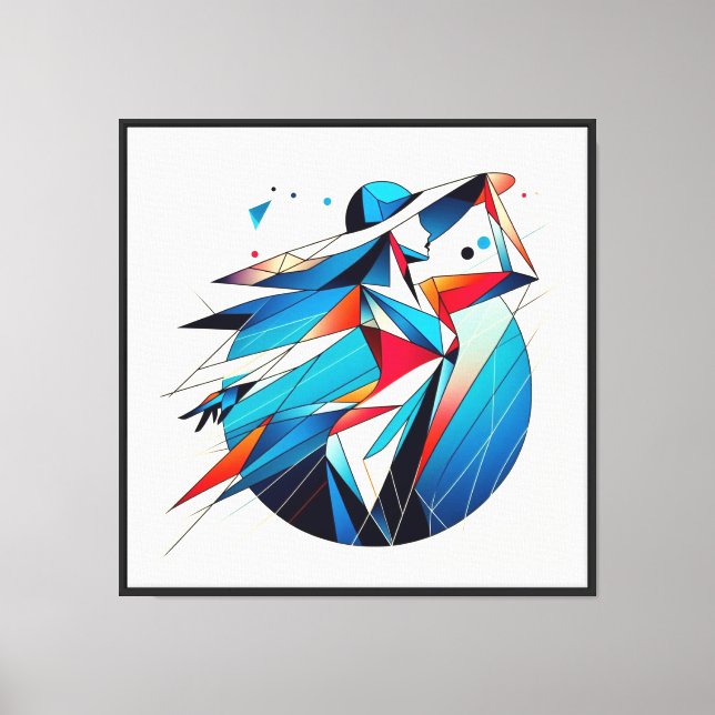 Striking Visual Artwork #15 Canvas Print (Front)