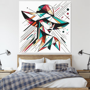 Striking Visual Artwork #5 Canvas Print