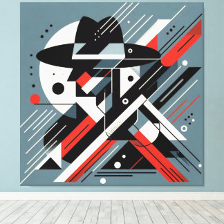 Striking Visual Artwork #6 Canvas Print