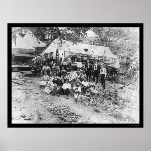 Striking West Virginia Miners 1922 Poster (Front)