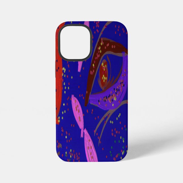 Strikingly Beautiful Creature  iPhone Case (Back)