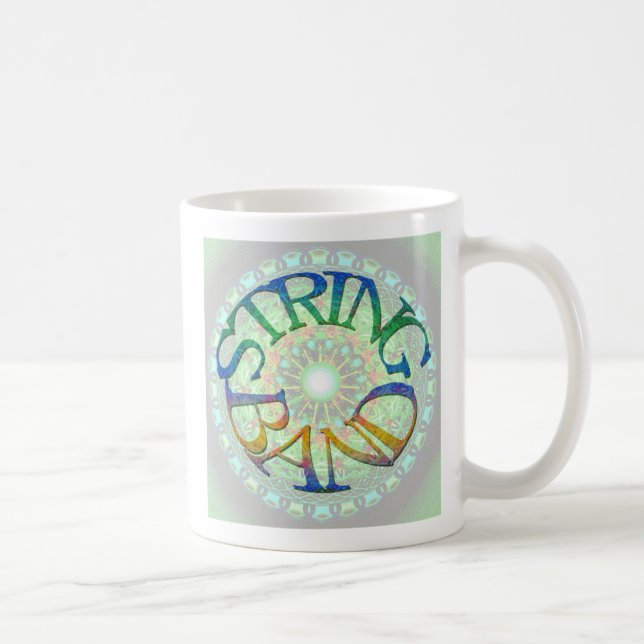 String Band Yummy Muggy Coffee Mug (Right)