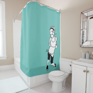 string billy shower curtain