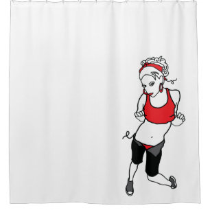 string billy shower curtain