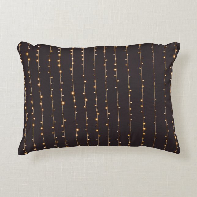 String lights decorative cushion (Front)