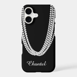 String of Pearls iPhone 7 Case in white