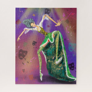 String Puppet Girl Puzzle Hand Puppets Theatre