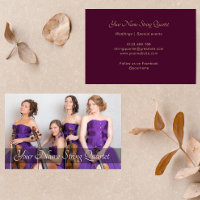 String Quartet Photo Template Musician Burgundy