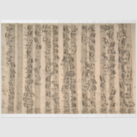 String Quartet Sheet Music Decoupage Paper