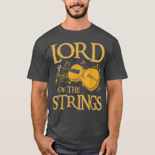 String Quartet Tees Lord Of The Strings Violin 290