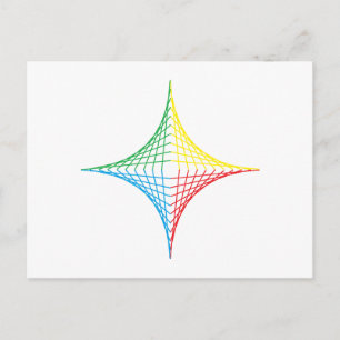 String Star Postcard