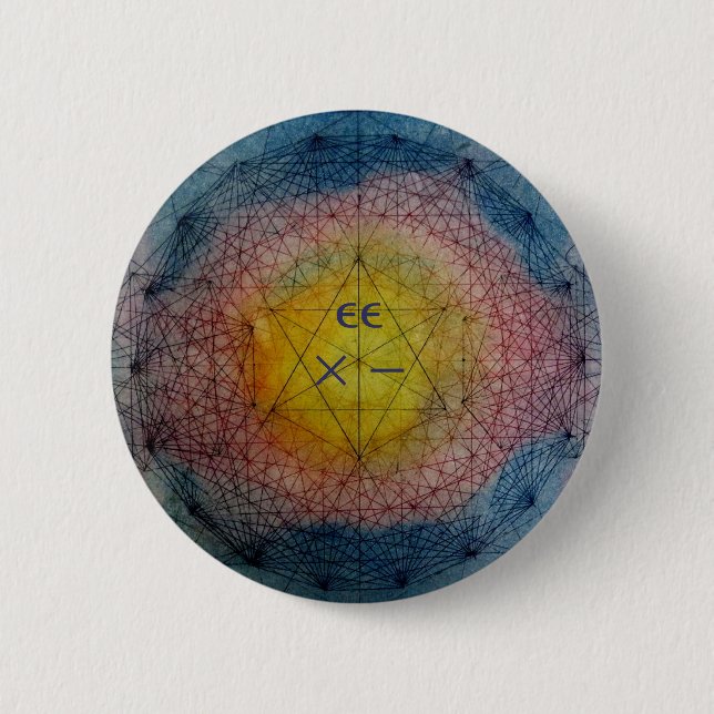 String Theory eg:G 6 Cm Round Badge (Front)